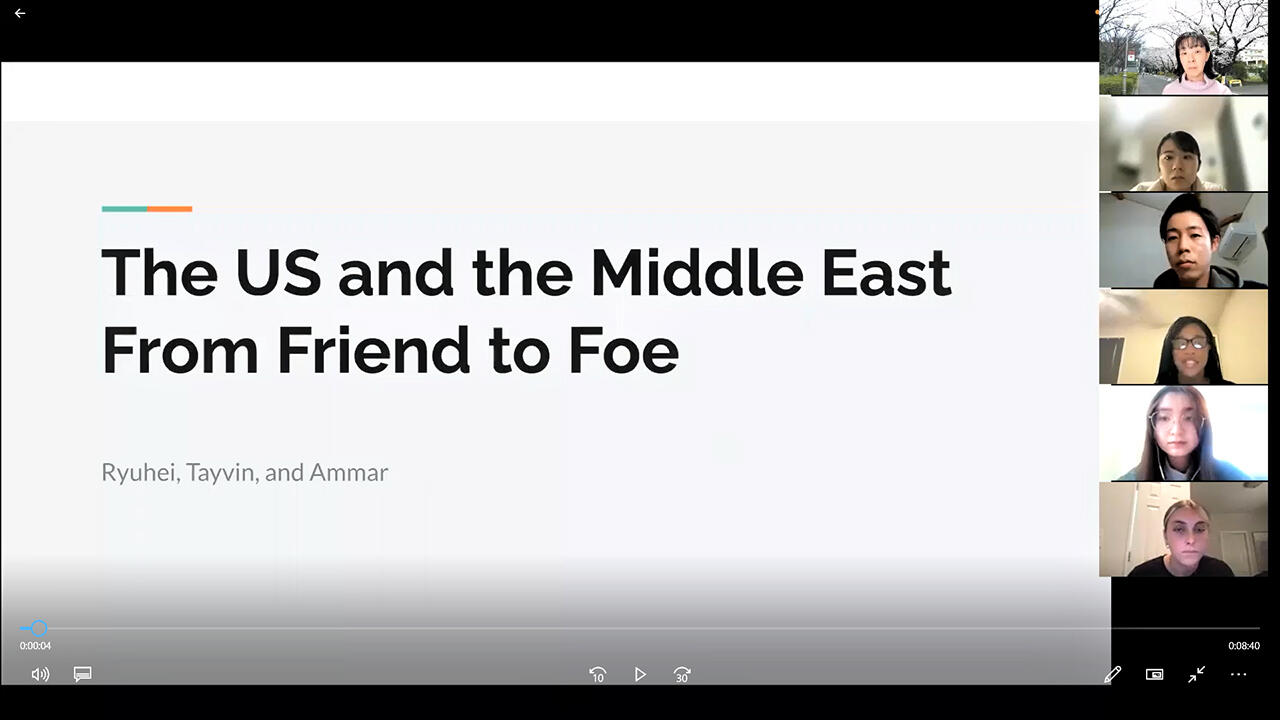 Politics of the Middle East and US-Japan Relations 01